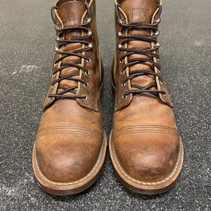 Red Wing Iron Rangers Copper Rough and Tough 8085